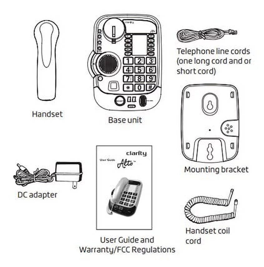 Digital Extra Loud Big Button Speakerphone D7708