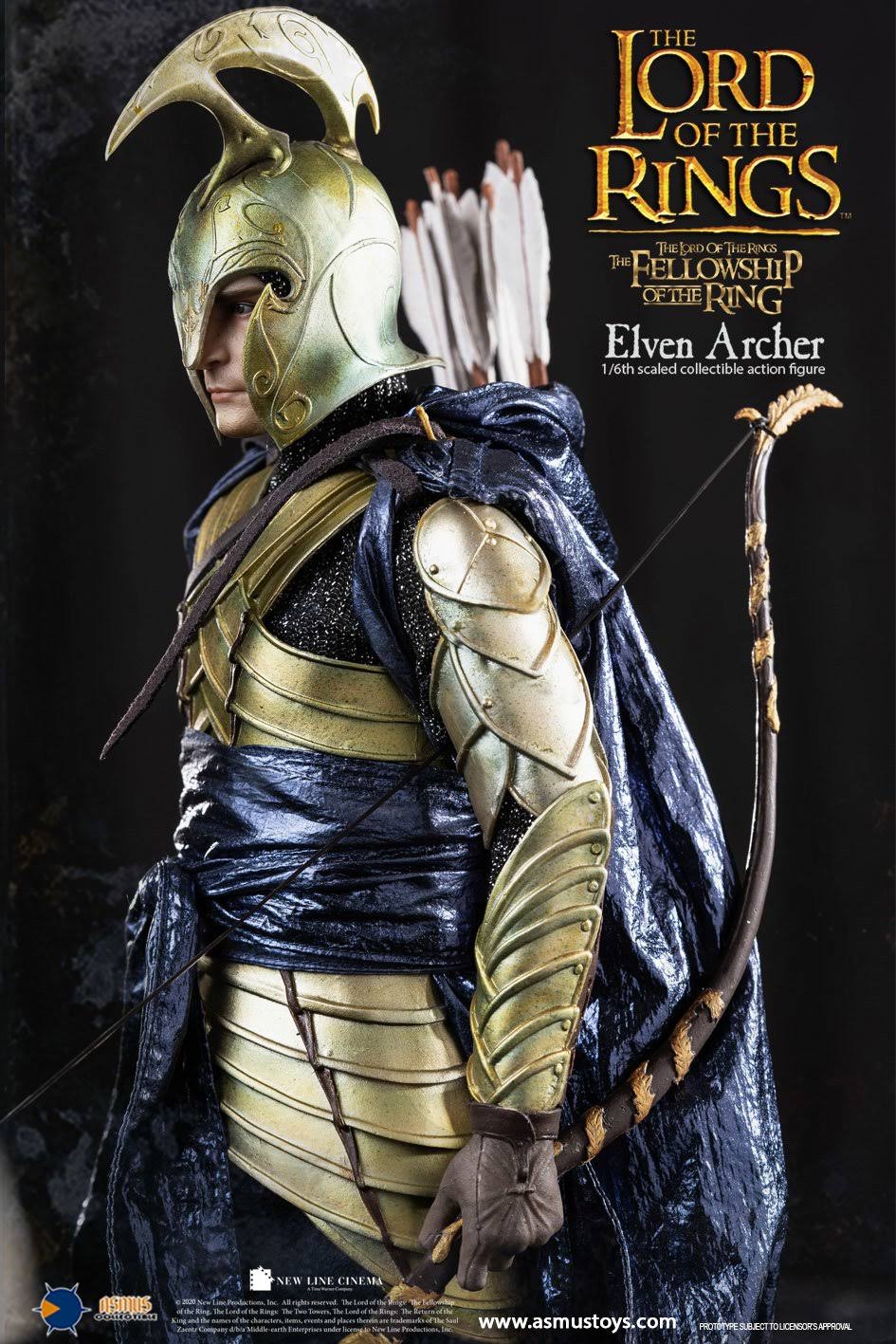 1/6 Scale Elven Archer Figure N6717