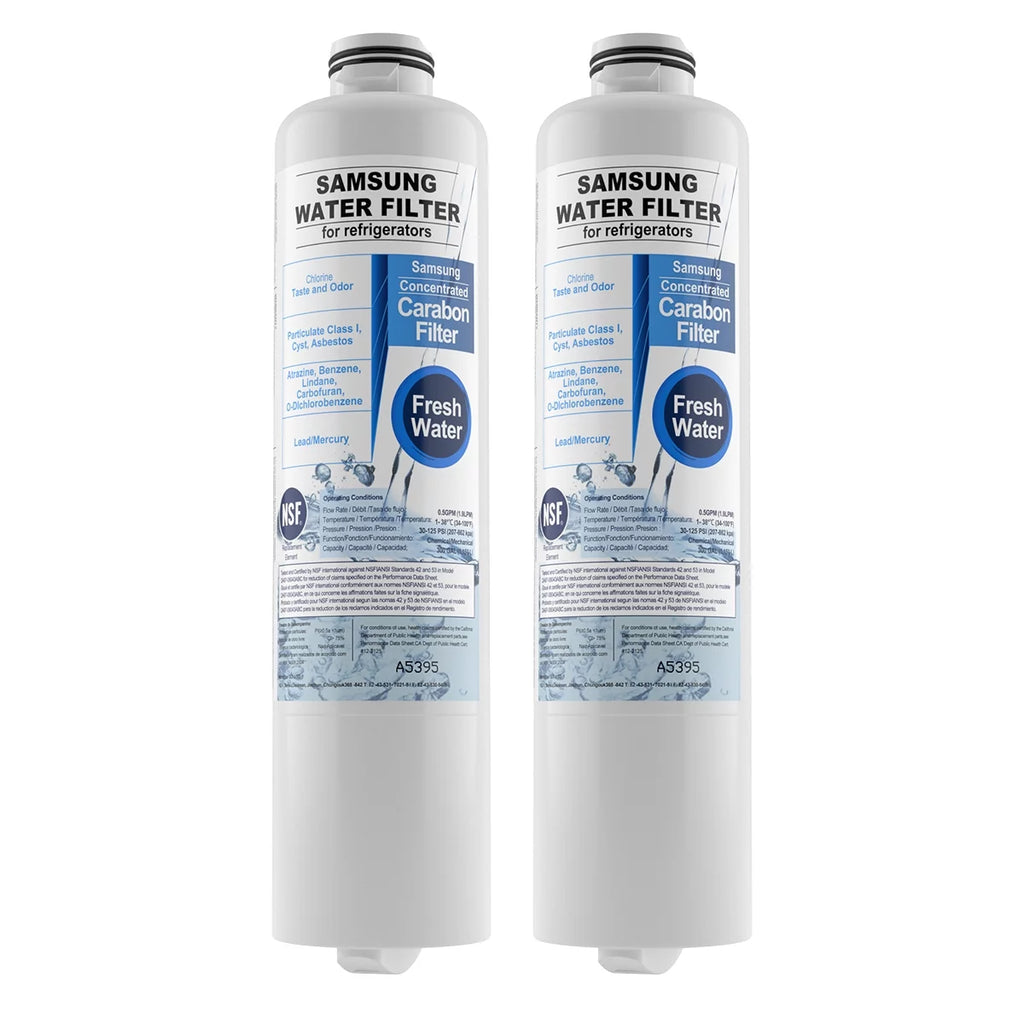 2 Pack Refrigerator Water Filter Replacement D520