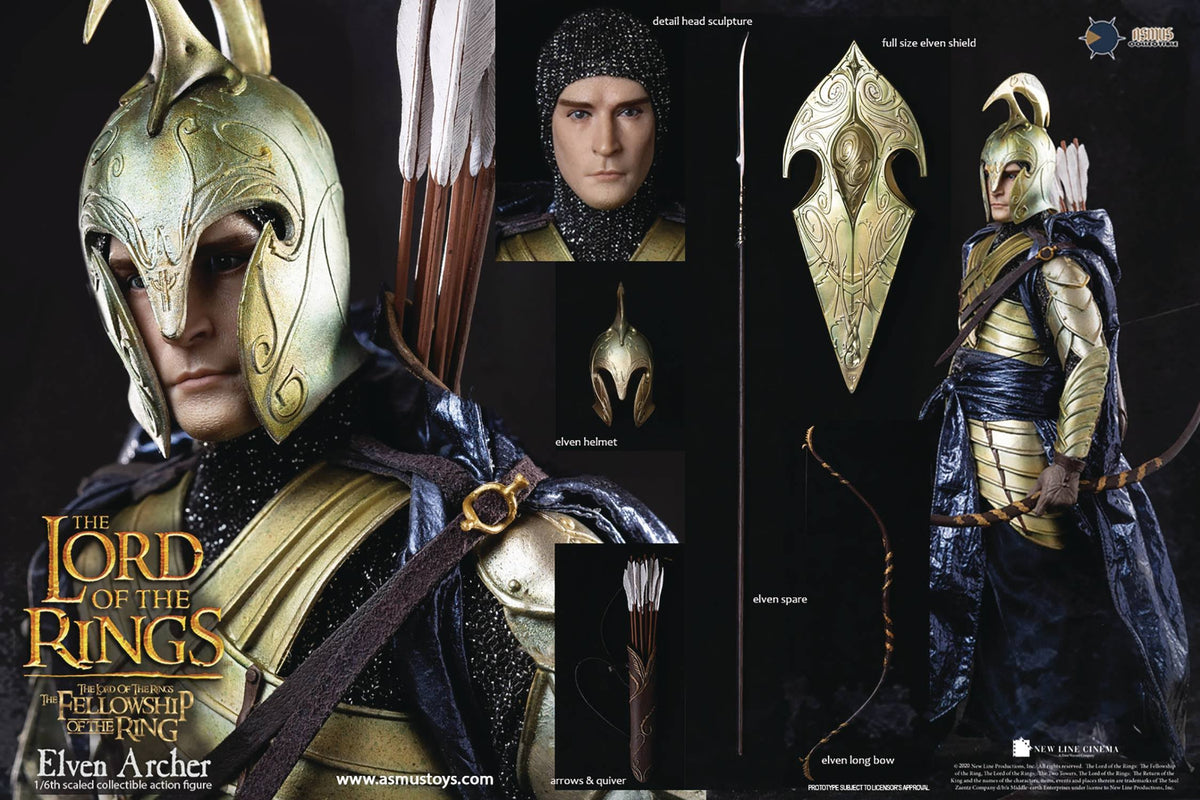 1/6 Scale Elven Archer Figure N6717