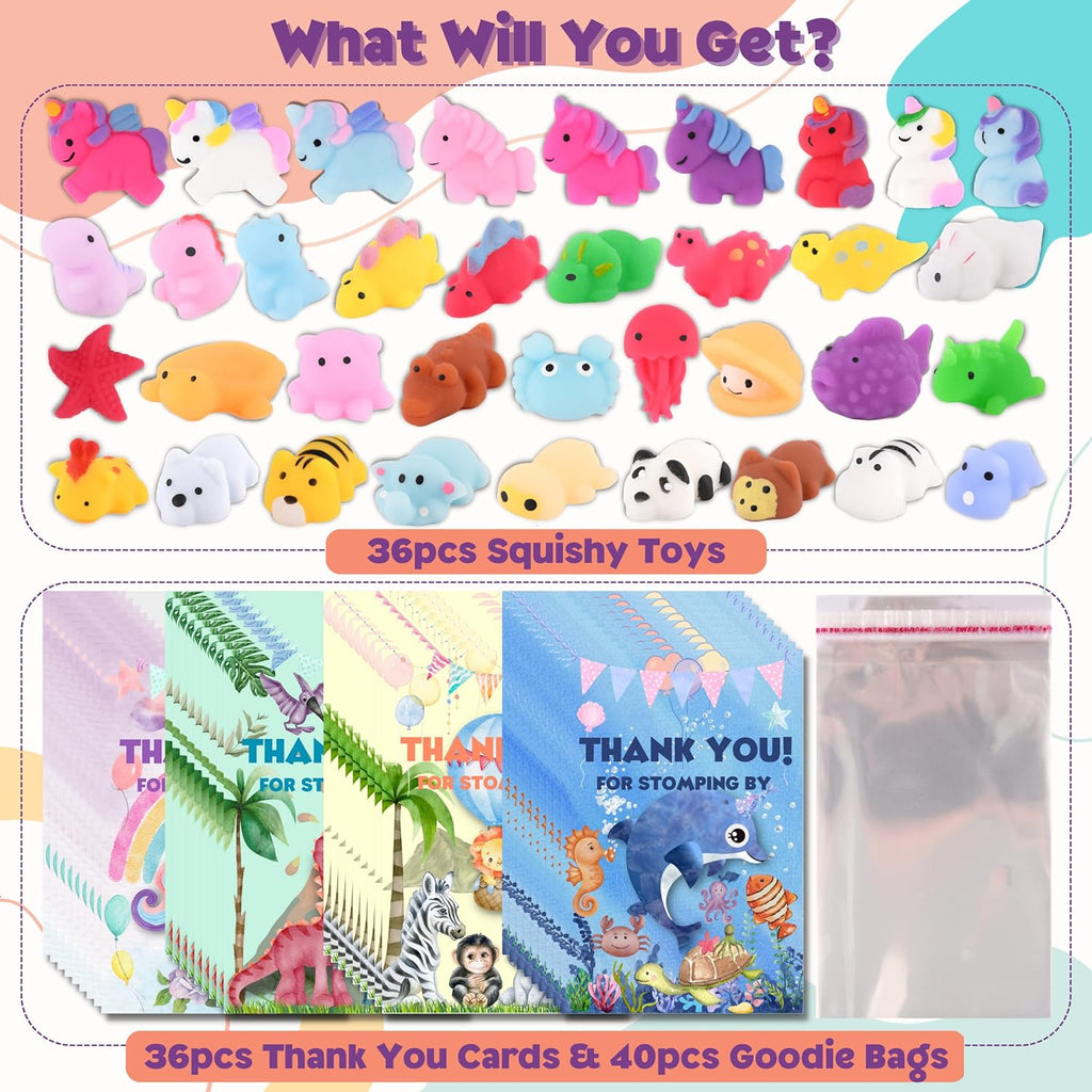 36 Packs Mini Stress Relief Toys G97363