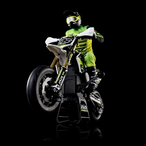 1/4 Super Moto Motorcycle FXR White RTR with Battery and Charger A180143