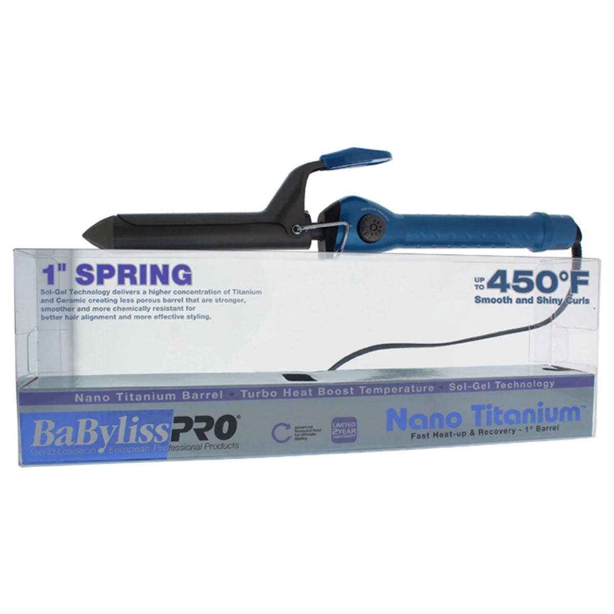 Nano Titanium 1.5 Curling Iron Q6645