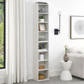 8-Tier Media Tower Storage Cabinet with Adjustable Shelves G3720