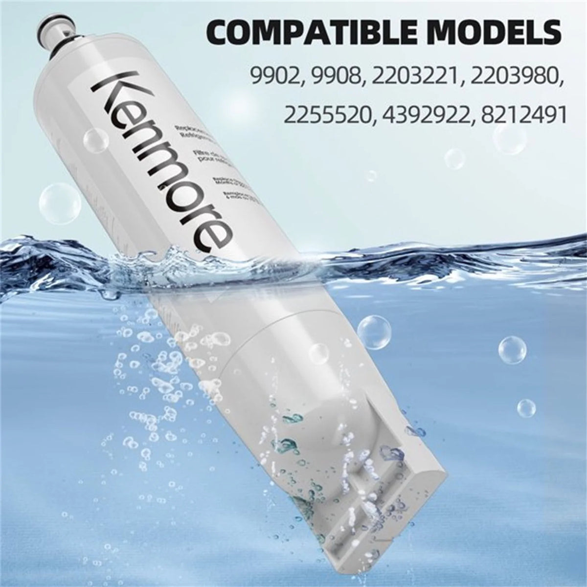 4 Pack Refrigerator Water Filter Replacement Z1780
