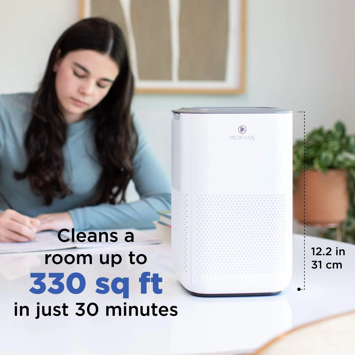 White HEPA Air Purifier J16106