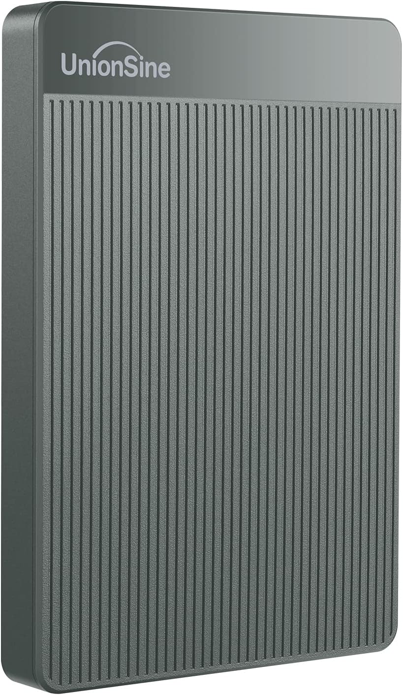 1TB Portable External Hard Drive USB3.0 HDD Black Pack of 2 J379