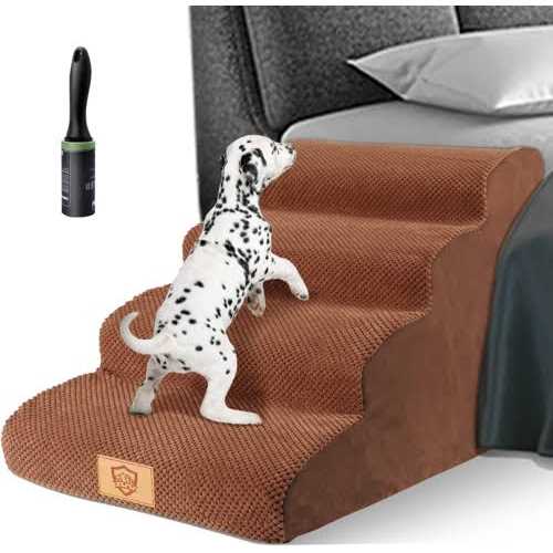 3 Tiers Non-Slip High Density Foam Dog Steps Z67803