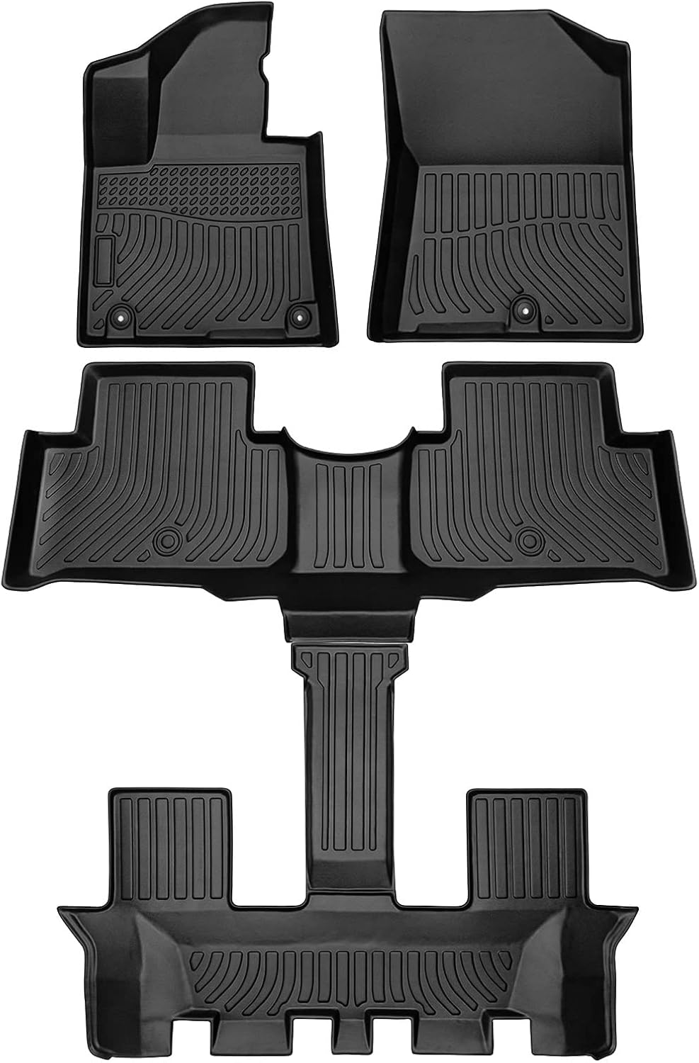All Weather Floor Liners 3 Row Set V869