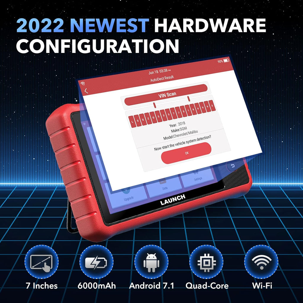 OE-Level All Systems Diagnostic Scan Tool with 26+ Reset Services A36491