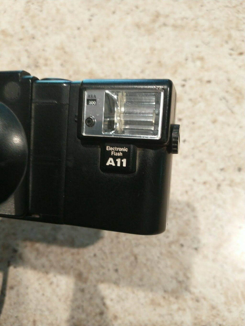 Black Rangefinder Film Camera Q15093