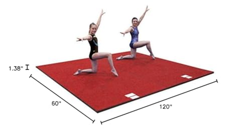 Red Cheer Gymnastics Mat E9323