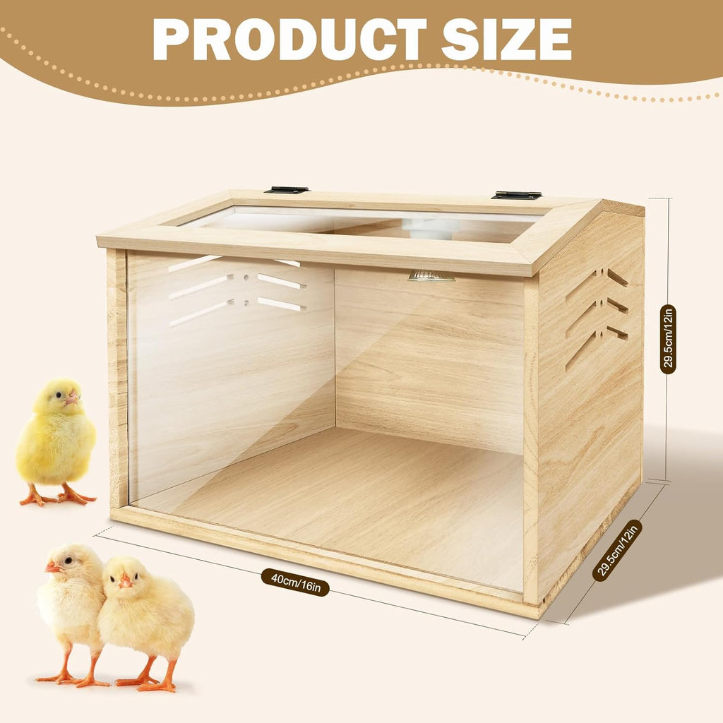 Chick Brooder Box 15.7 X 12 X 12 inches B529216