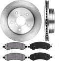 Brake Disc Rotors + Metallic Brake Pads N386