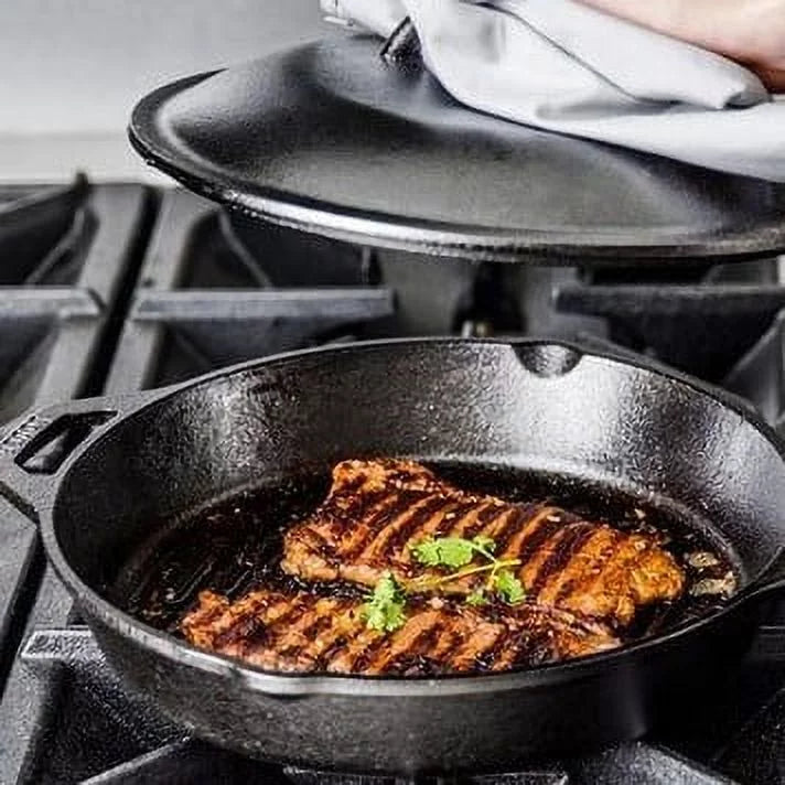 Black Cast Iron Grill Pan U23799