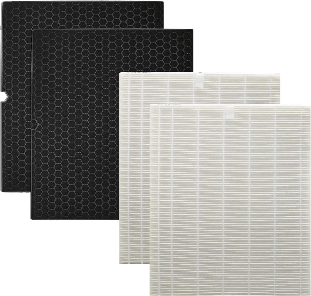 2 Sets True HEPA Filters + 2 Pack Activated Carbon Pre-Filters T5275