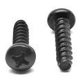 10-16 x 1 Sheet Metal Screw Phillips Pan Head Black Oxide E73916