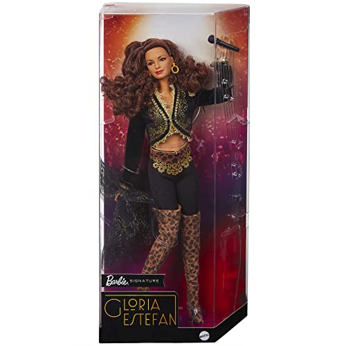 Black and Gold Doll with Microphone Y8706