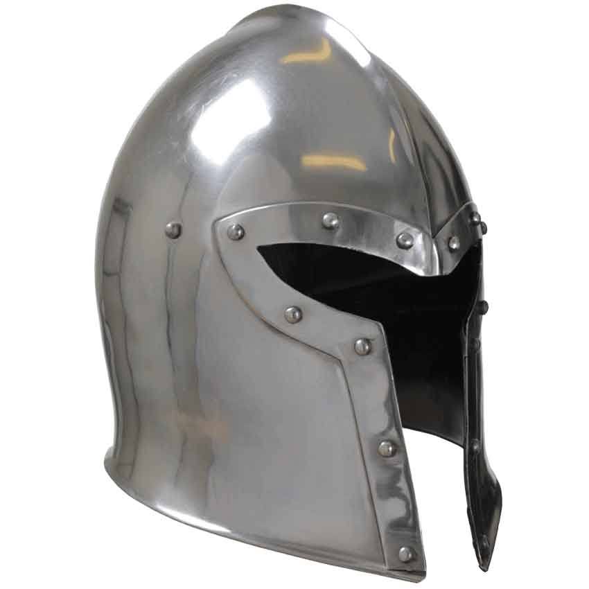 Steel Barbuta Helmet, Medium H3574