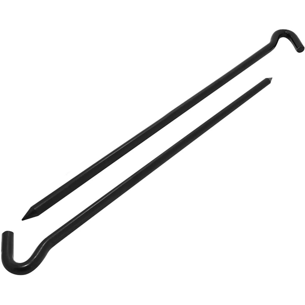 Heavy Duty Tent Stakes 2-Pack Black A527743