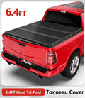 Tri-Fold Hard Tonneau Cover Truck Bed FRP 6'4" Box P8516