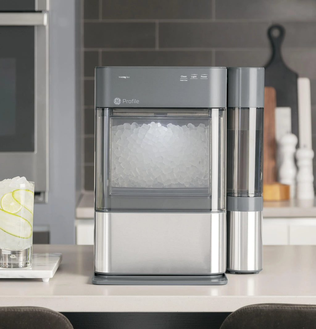Countertop Nugget Ice Maker with Side Tank Stainless Steel F52228