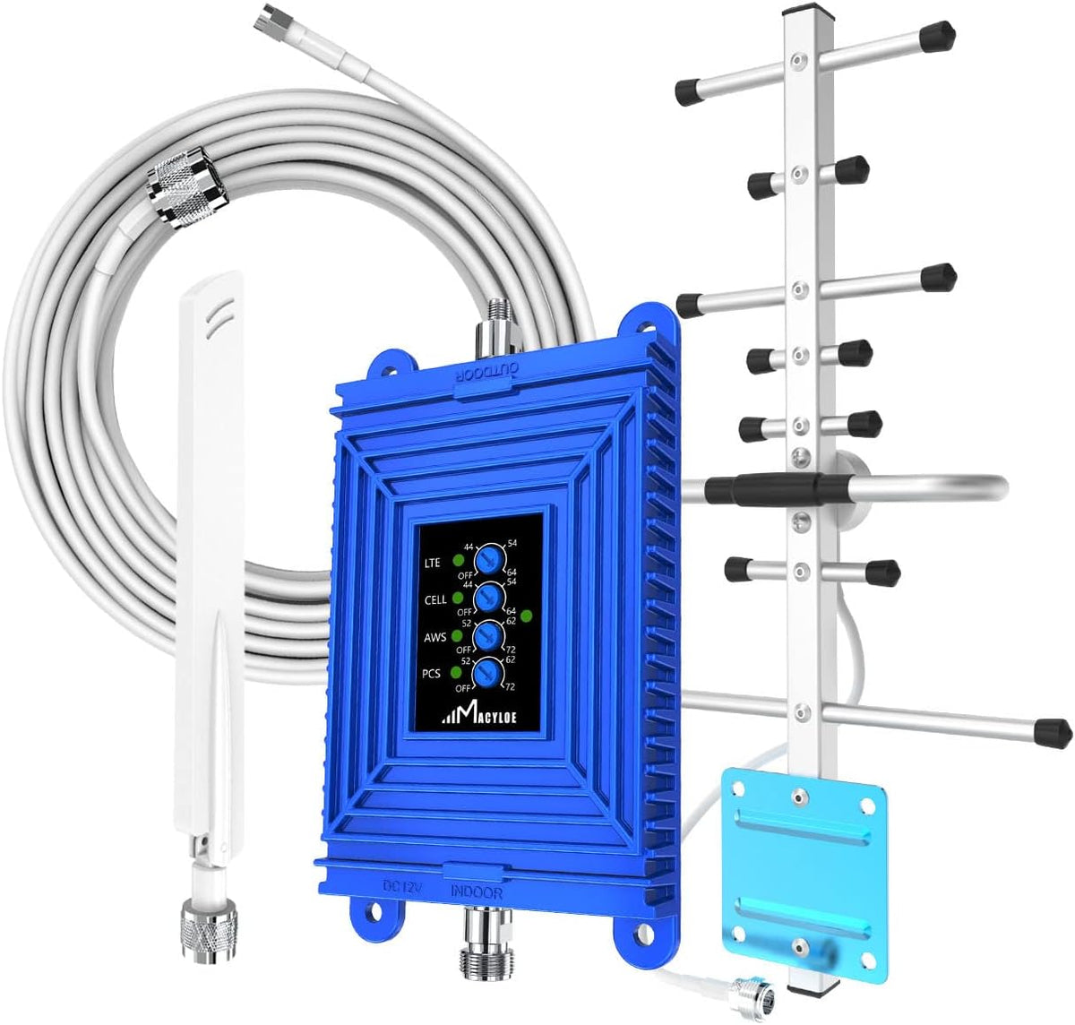 Cell Phone Signal Booster for Home up to 3,000 sq ft J2824