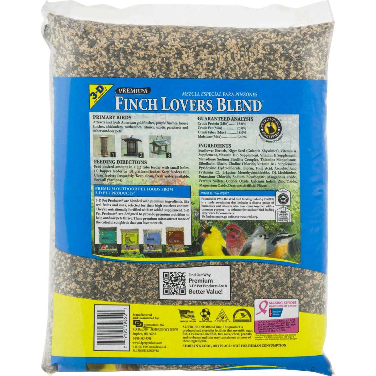 Finch Bird Seed T323
