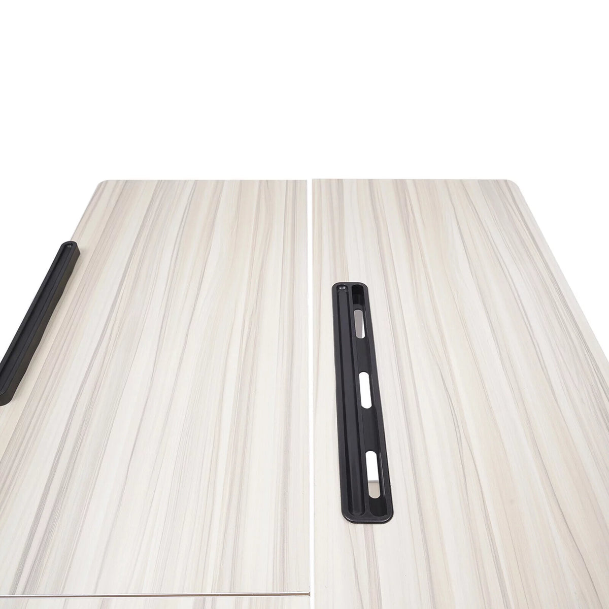 Mobile Adjustable Height Standing Desk with Wheels B626930