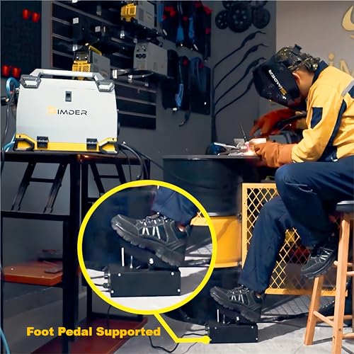 Aluminum MIG Welder Pulse MIG/MAG/HF TIG/Stick/Pilot ARC Plasma Cutter 200A Welding Machine 10 in 1 Welder Cutter Combo V104