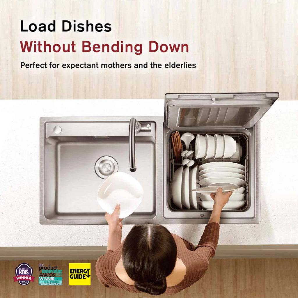 2-in-1 Counter-top mounted Sink & Dishwasher combination system K15338