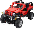 Yellow Off-Road Pickup Truck Building Blocks Toy Car with Brick Separator L390548