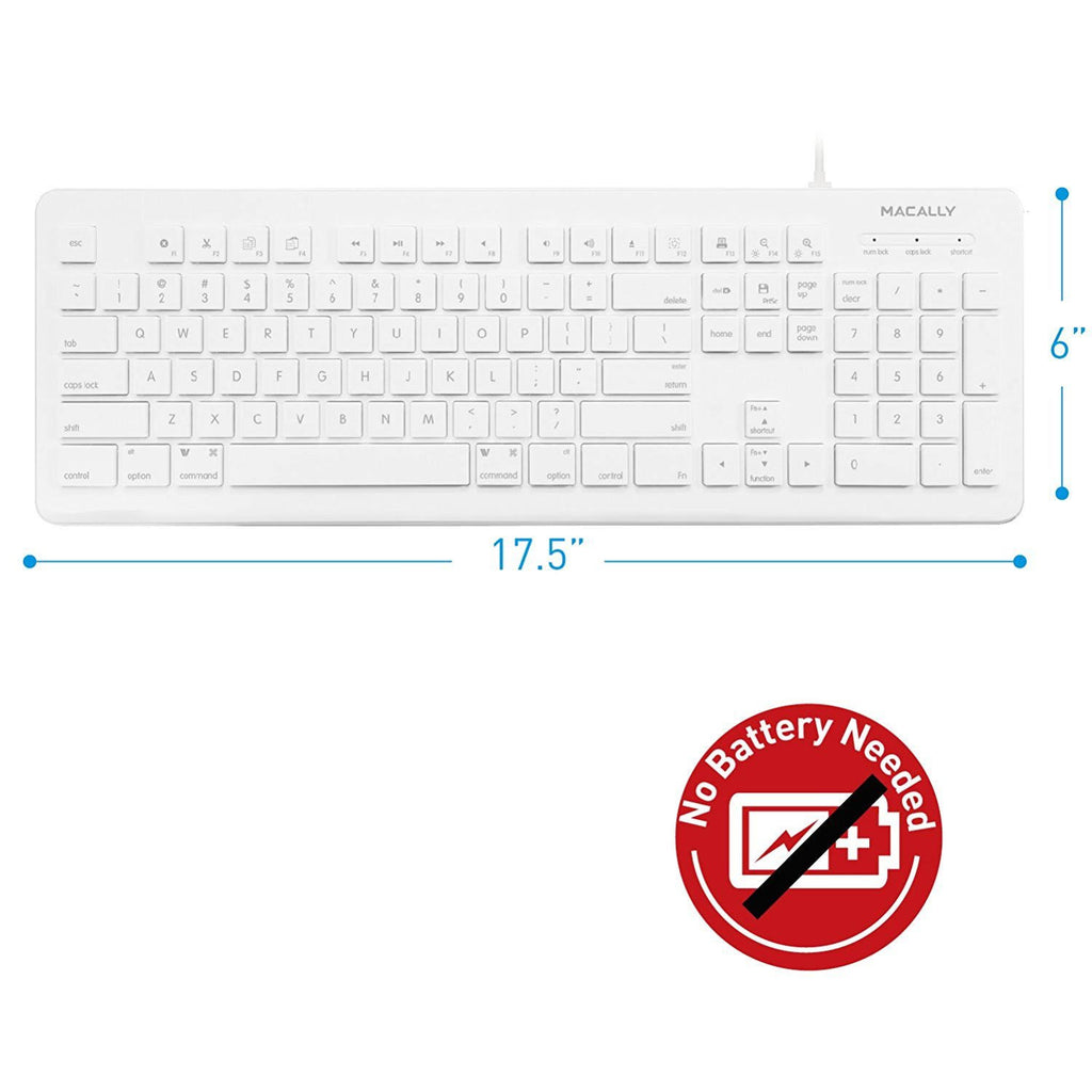 Full-Size USB 2.0 Keyboard & Optical Mouse Combo C5392