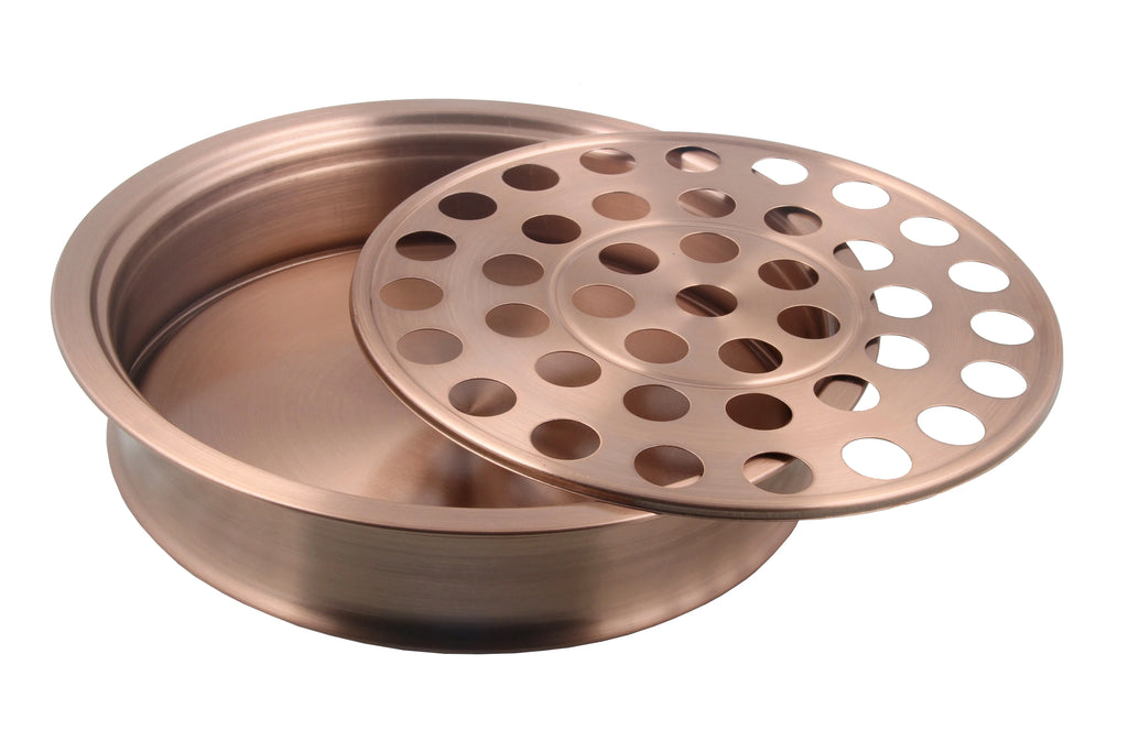 5 Holy Wine Serving Trays and 3 Stacking Bread Plates Stainless Steel B163