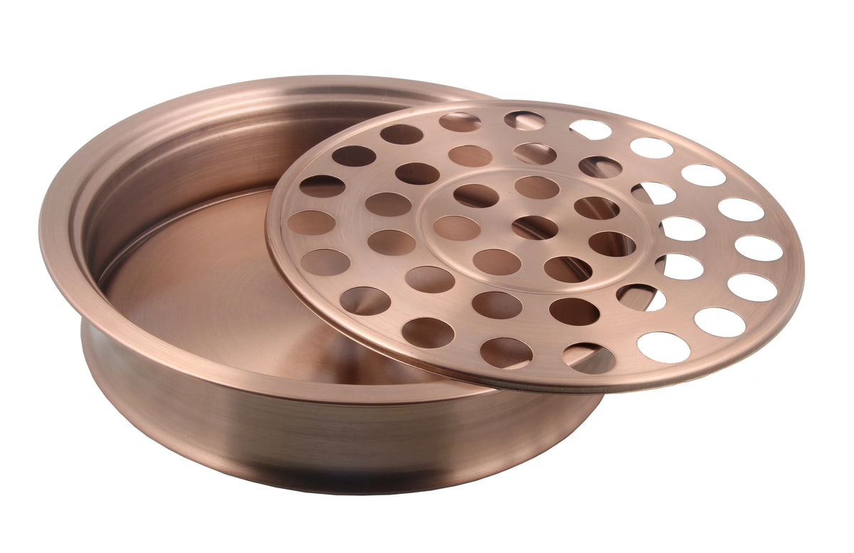 5 Holy Wine Serving Trays and 3 Stacking Bread Plates Stainless Steel B163