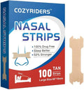 100 Pack Drug-Free Nasal Strips P3405