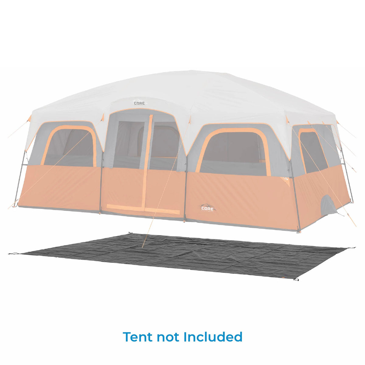 12 Person Straight Wall Cabin Tent W203011