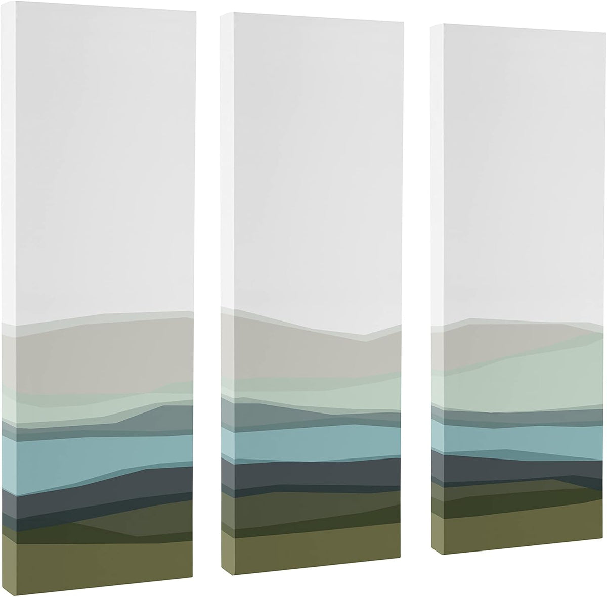 3 Piece 12 x 28 Canvas Wall Art Set M292
