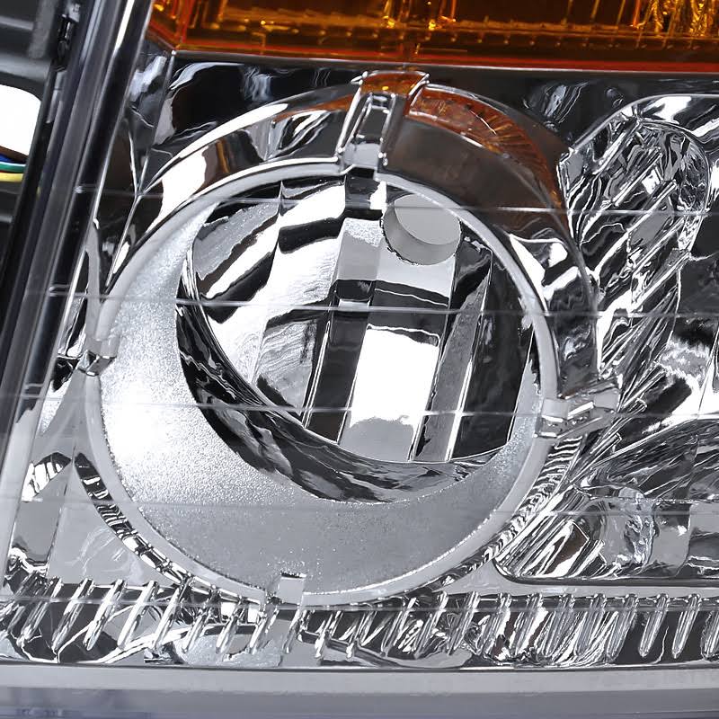 Chrome Crystal Headlights C8479