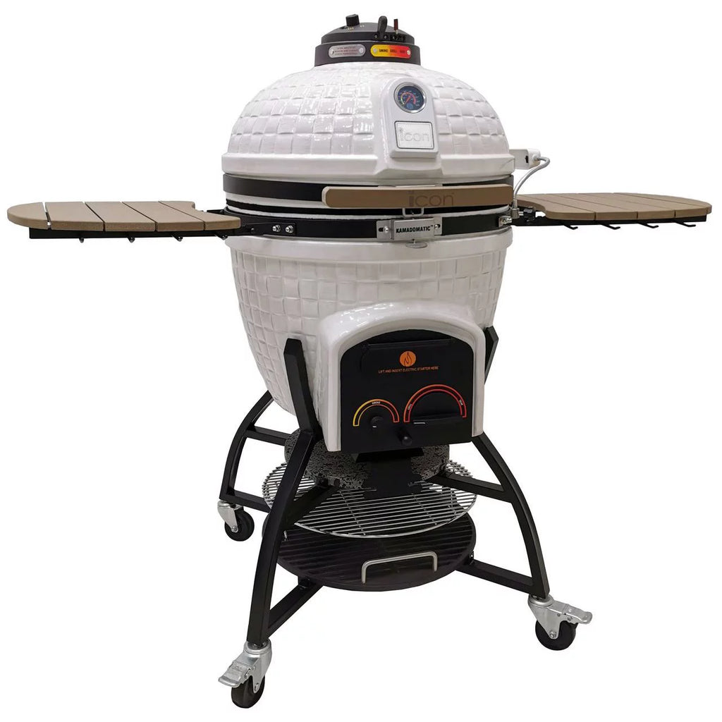 White Kamado Grill Q3184