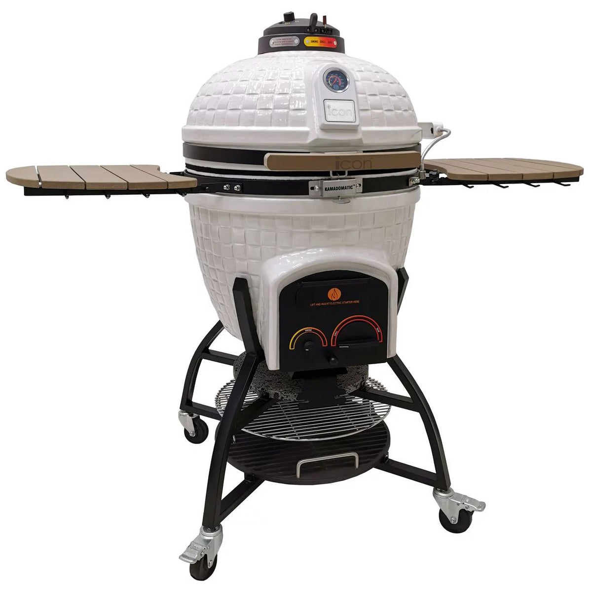 White Kamado Grill Q3184