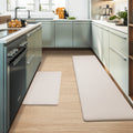Anti Fatigue Kitchen Mat 2 Pieces Non Skid Washable Gray T4065
