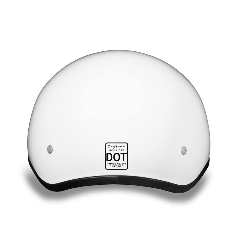 Hi-Gloss White Skull Cap X683617