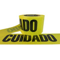 Caution Tape 3 inch x 1000 Feet 8 Rolls Yellow X644