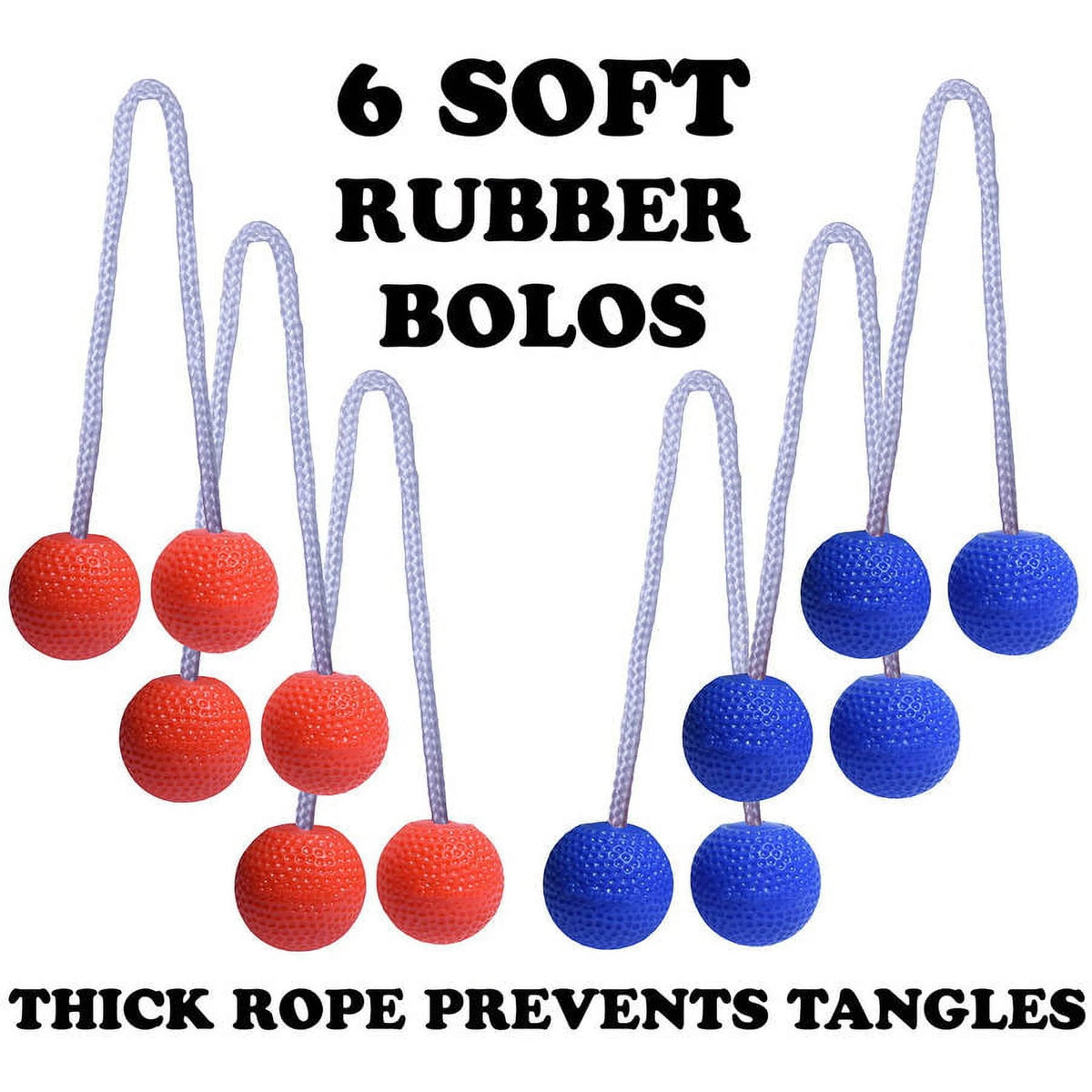 Ladder Toss Game with 6 Bolo Balls Q9198