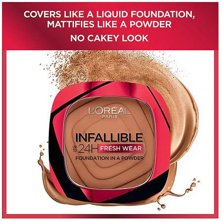 Golden Beige Powder Foundation 0.31oz Pack of 2 N42430