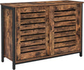 Rustic Brown Sideboard with Sliding Doors U37289