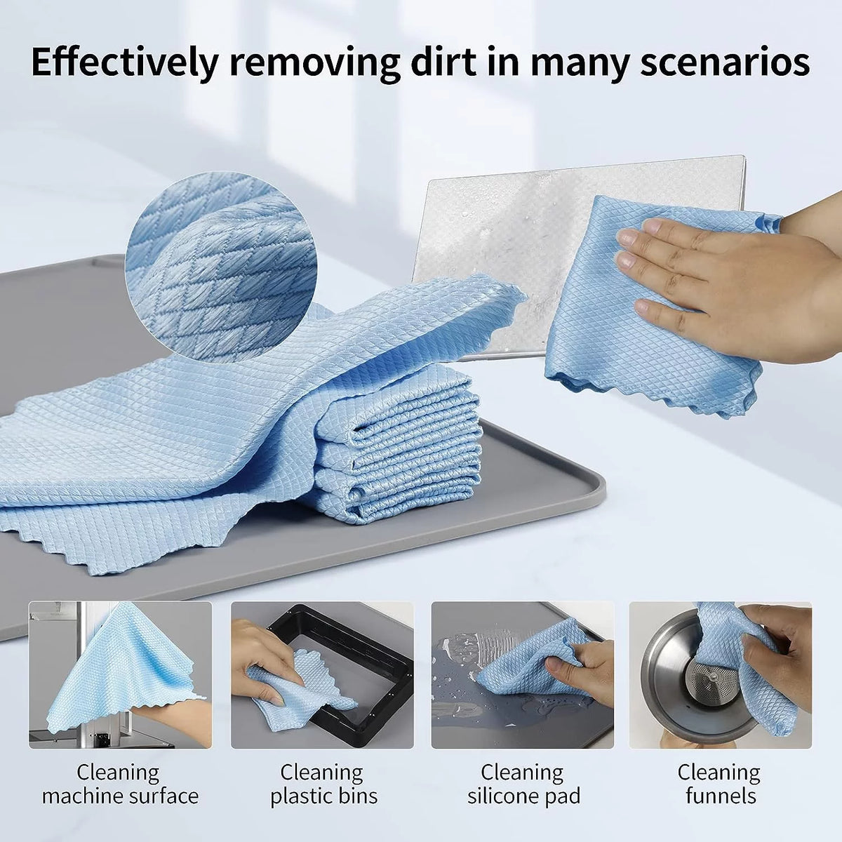 3D Printer Tool Kits with Silicone Pad, Resin Filter, Water Bottle, Cloth, Gloves, Nipper O323930