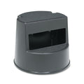 Black Rolling Step Stool R750