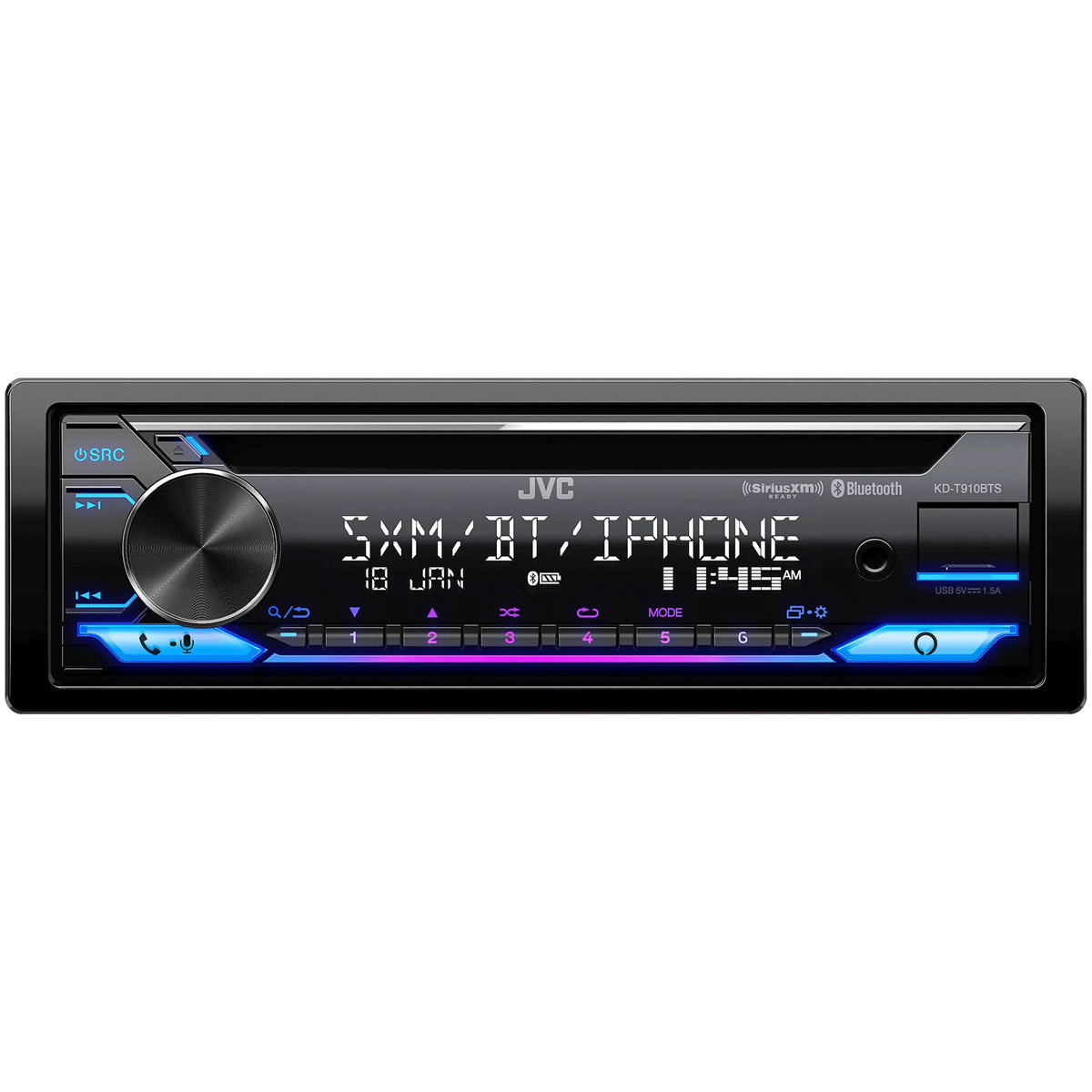 CD Receiver with Bluetooth and USB K7380